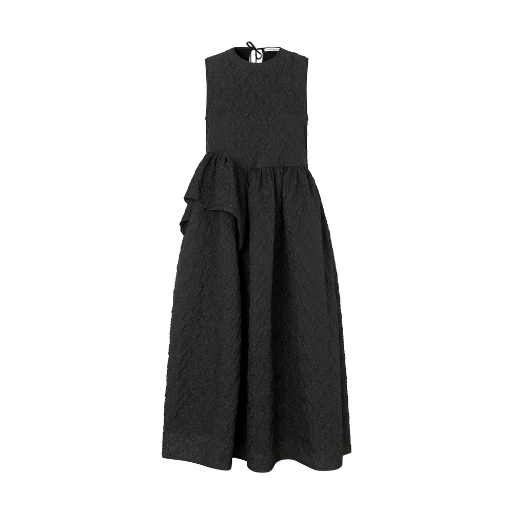 Shop Cecilie Bahnsen Ditte Dress In Black