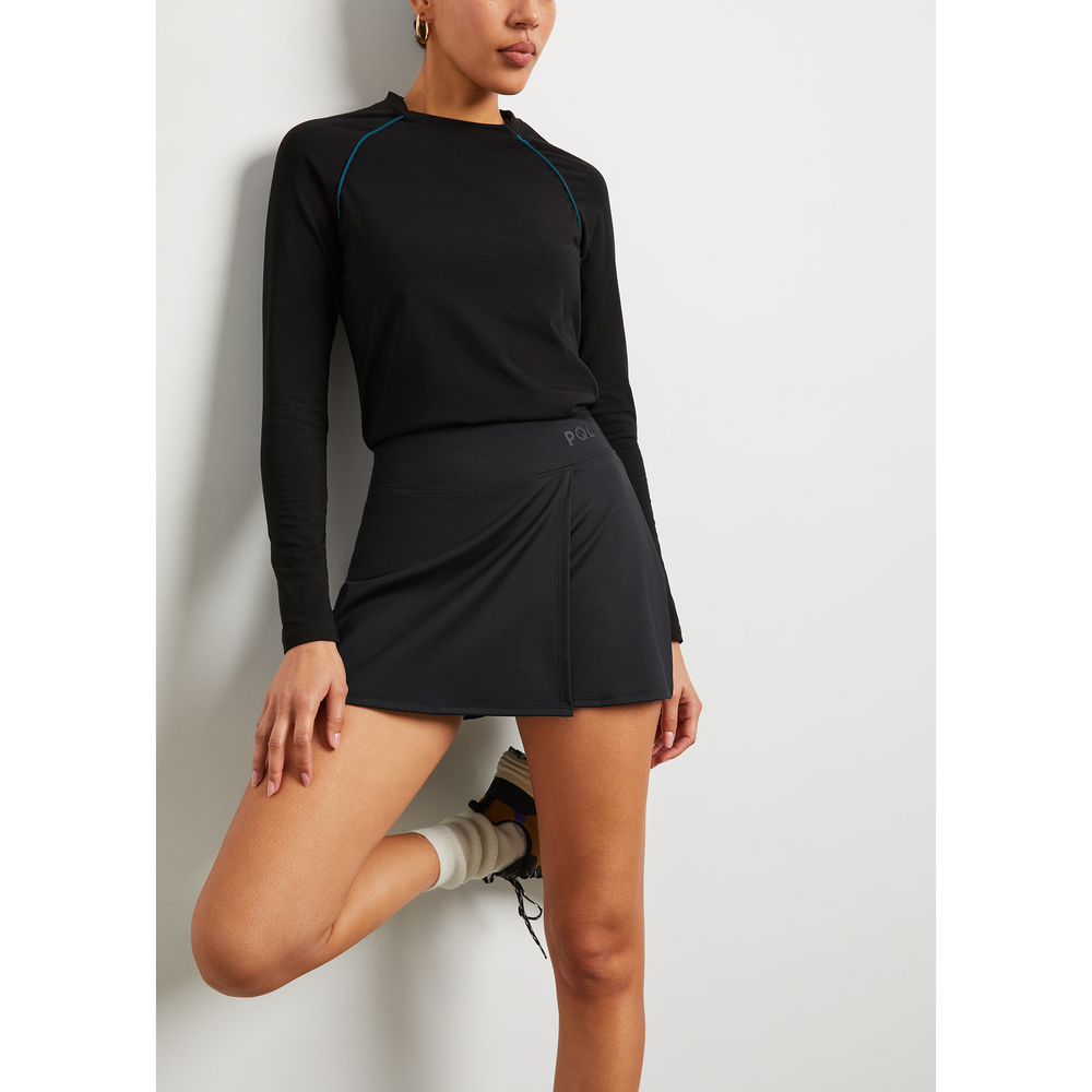PQL High-Waisted Skirt In Black, Small