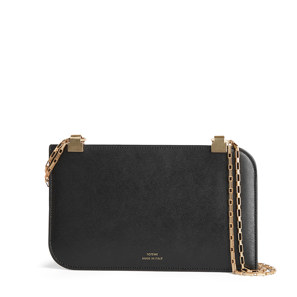 Toteme Chain Pouch In Black