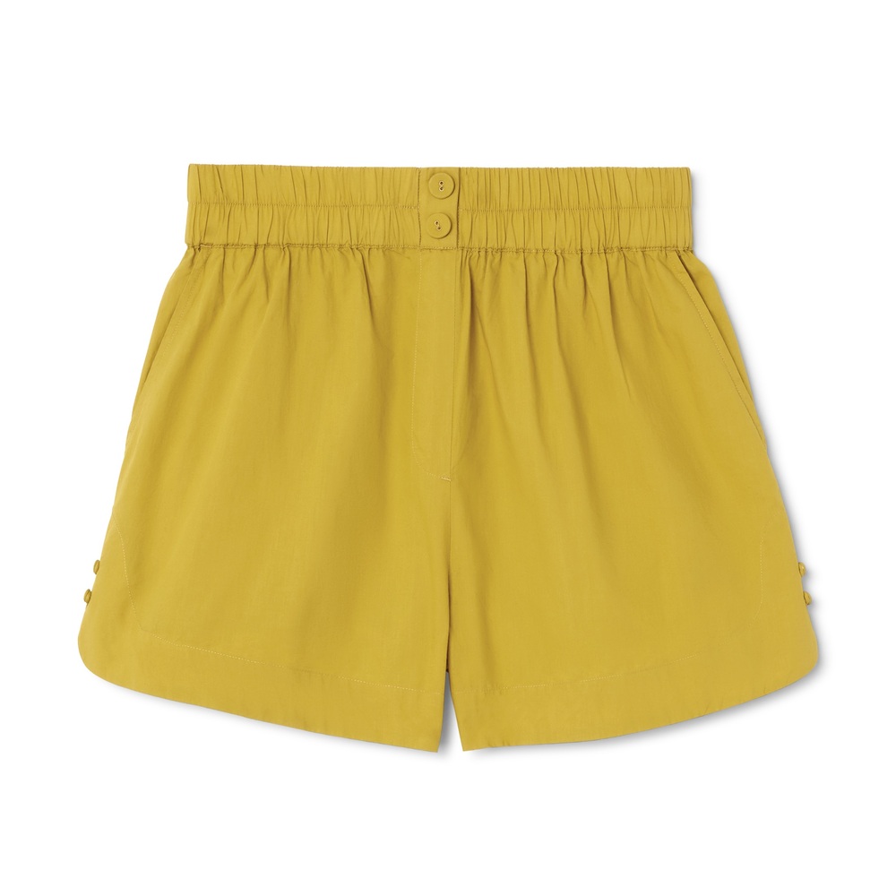 Mirth Track Shorts In Gilded, Small