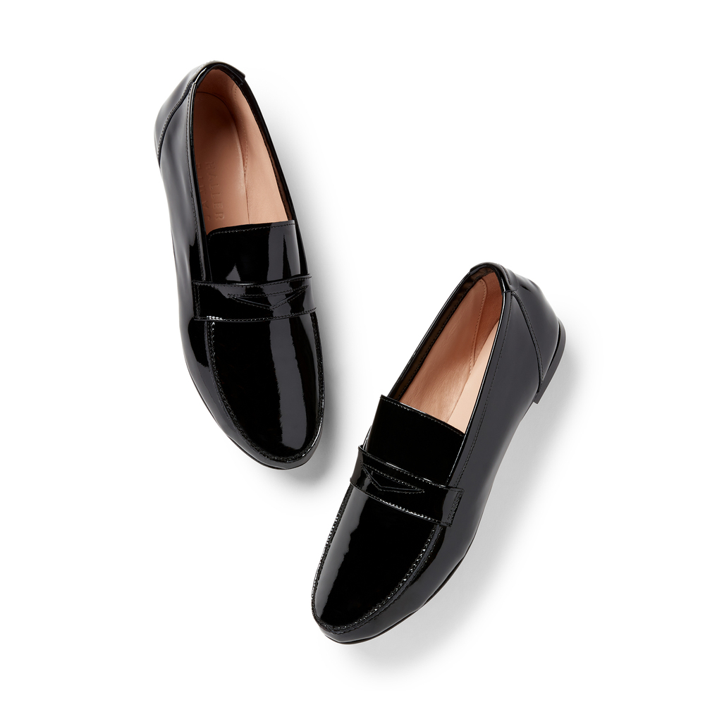 Jamie Haller The Penny Loafer In Black, Size IT 36