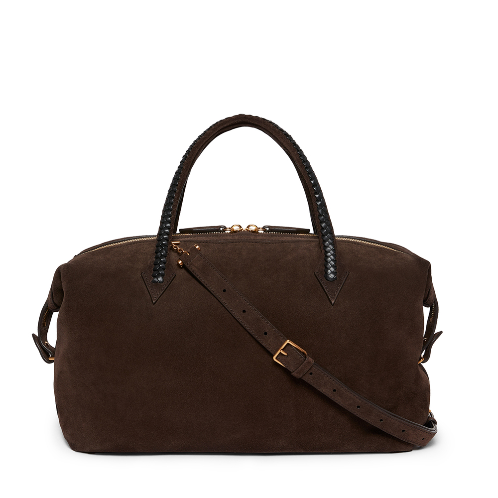 Metier Perriand City Bag In Black W/Chocolate