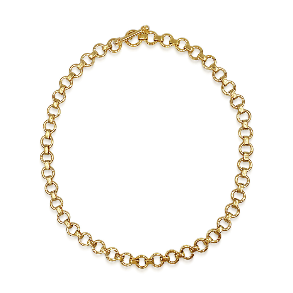 Daphine Baby Bea Necklace In 18Ct Gold Plated Brass