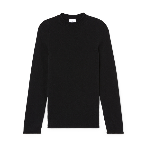 韓国newera■[Black Label] Cashmere Collar Sweater ■送料込 THE ROW | Daniel Mock Neck Cashmere Sweater | Men | Lane