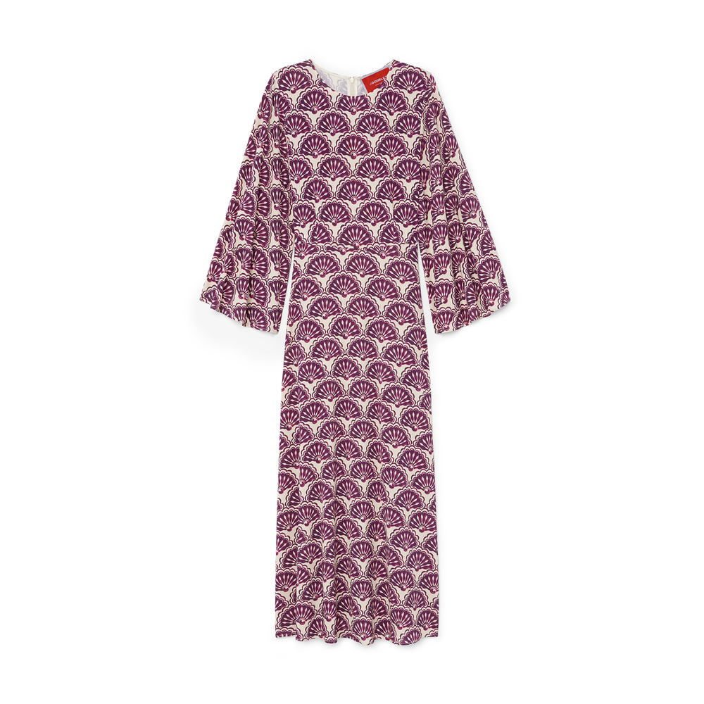 La Doublej Sorella Midi Dress In Fans