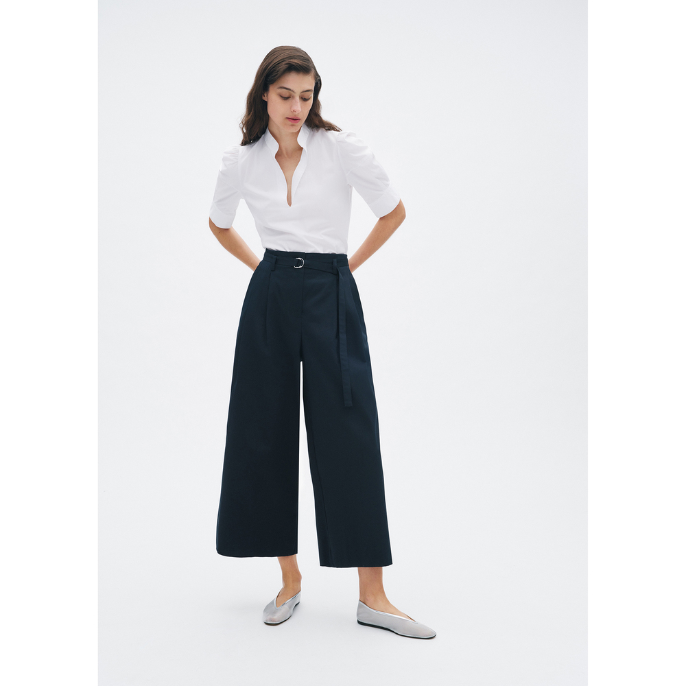 G. Label by goop Juju High-Waisted Cropped Pants | goop