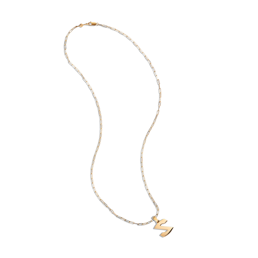 Shop Renato Cipullo Splendente Pendant Necklace In 18k Yellow Gold