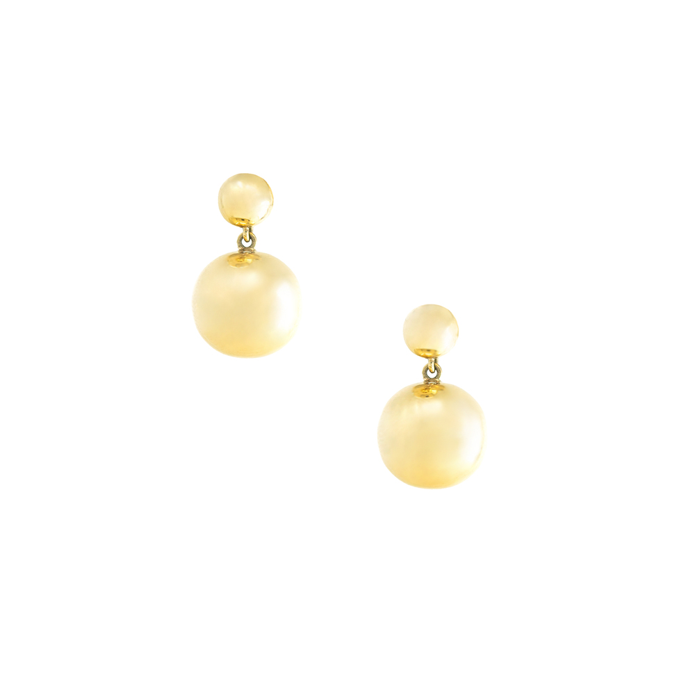Jenna Blake Disco Ball Earrings In Gold