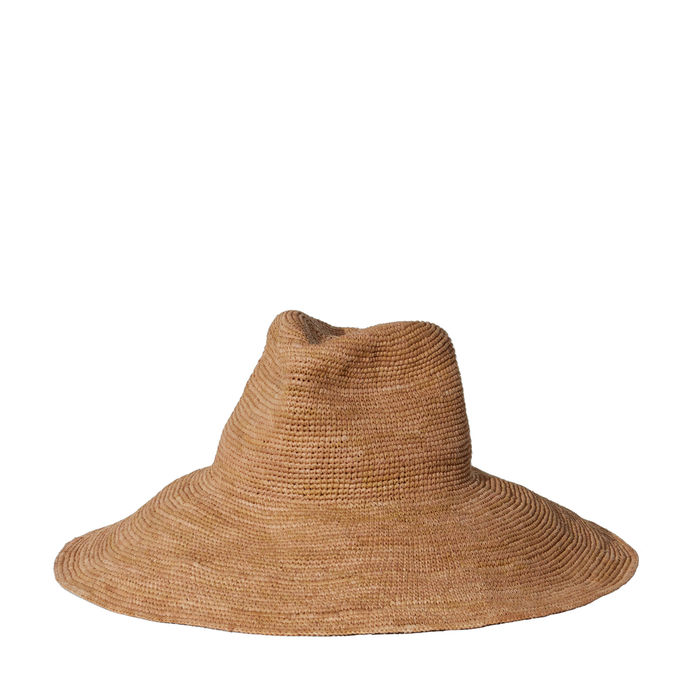Shop Janessa Leone Waverly Hat In Sand