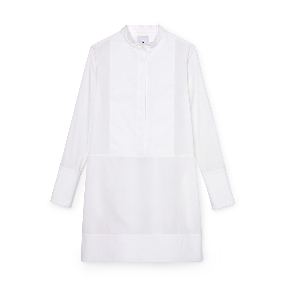 Shop G. Label By Goop Boyfriend Shirtdress In White
