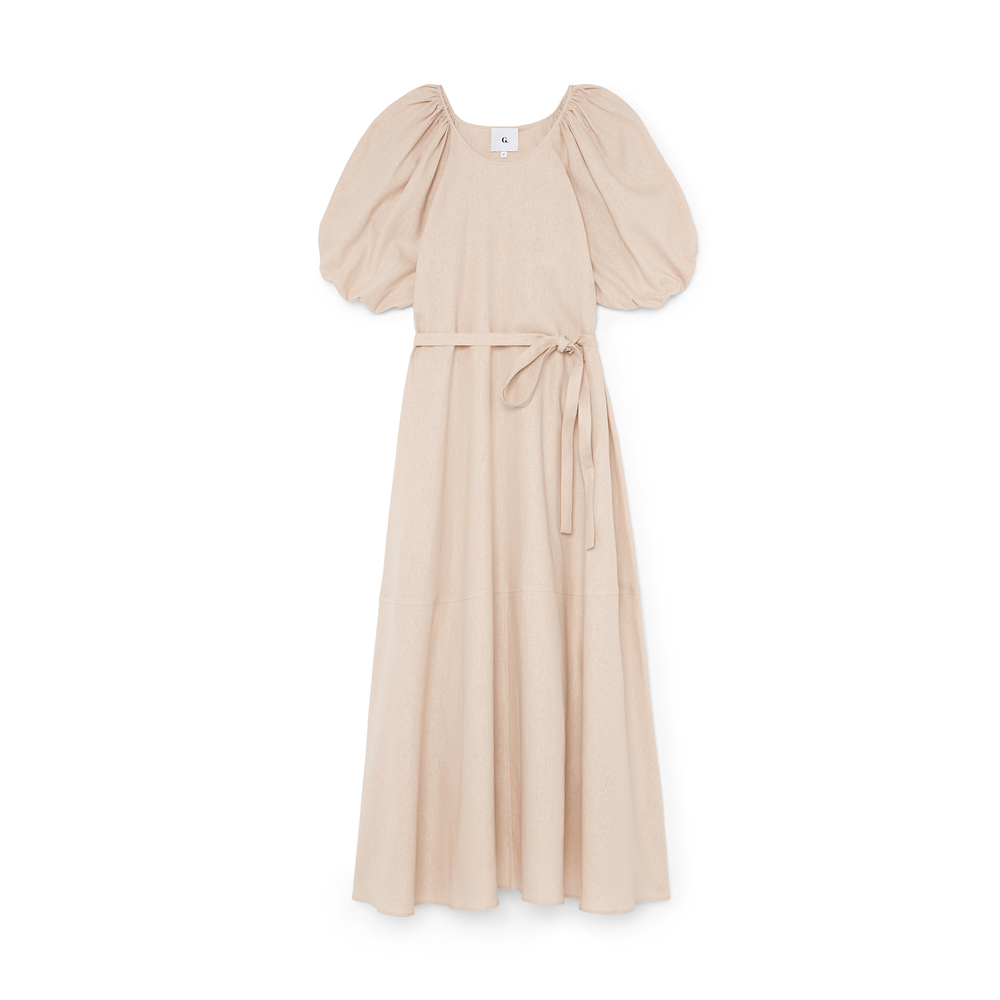 Shop G. Label By Goop The Hostess Dress In Natural Linen