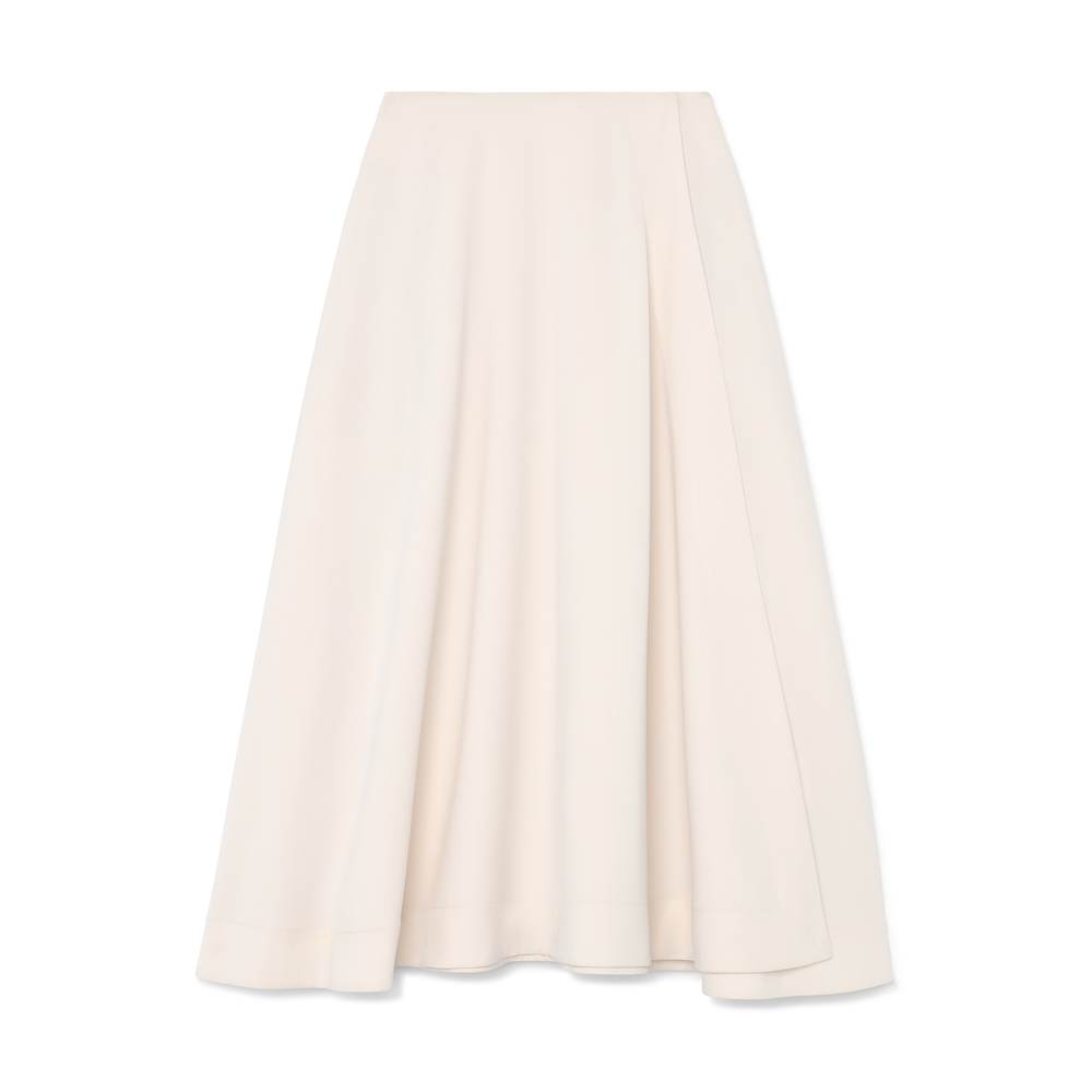 Shop Esse Ophelia Skirt In Crema
