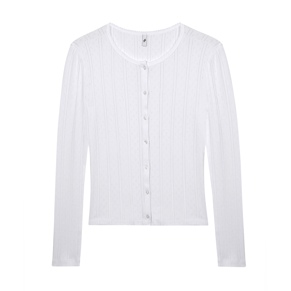 Shop Cou Cou Intimates The Cardi In White