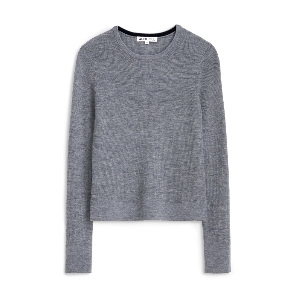 ALEX MILL AVA FINE-GAUGE SWEATER 