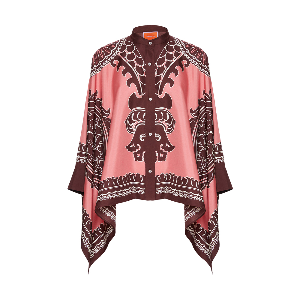 La Doublej Pattern Printed Shirt In Oltarno Placée