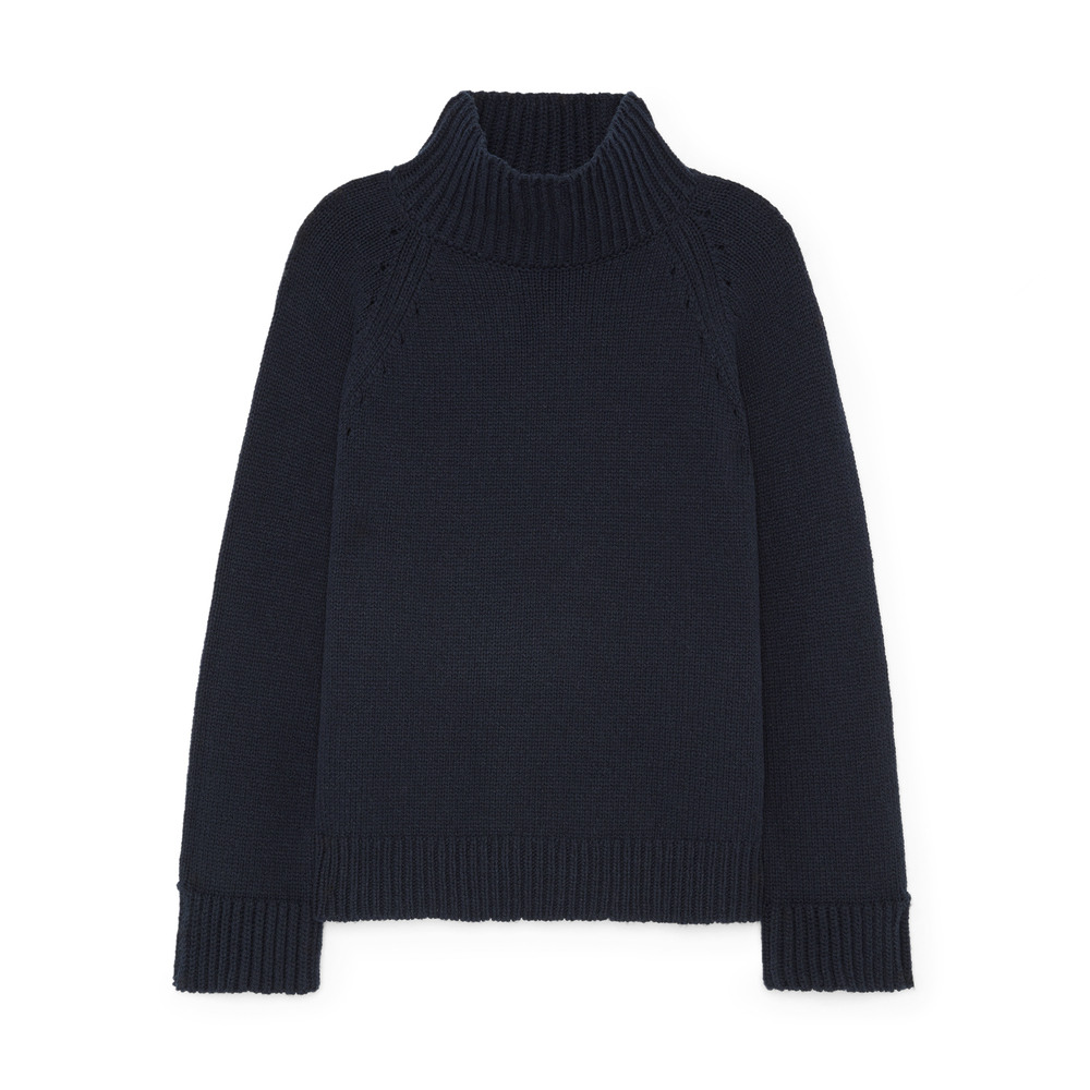 Ciao Lucia Benedita Sweater In Navy
