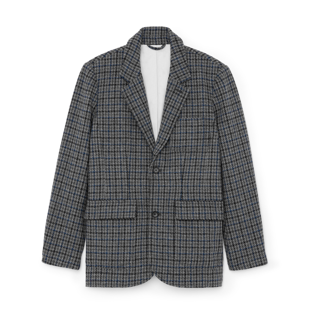 ALEX MILL AMALIE WOOL TWEED BLAZER 