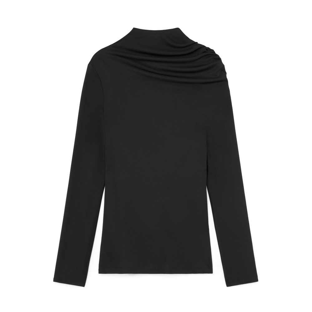 Kallmeyer Klein Draped Top In Black