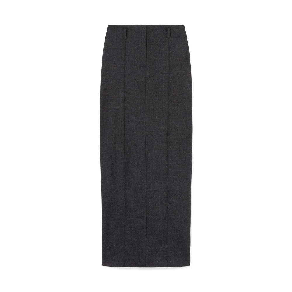 G. Label By Goop Long Trouser Skirt In Charcoal