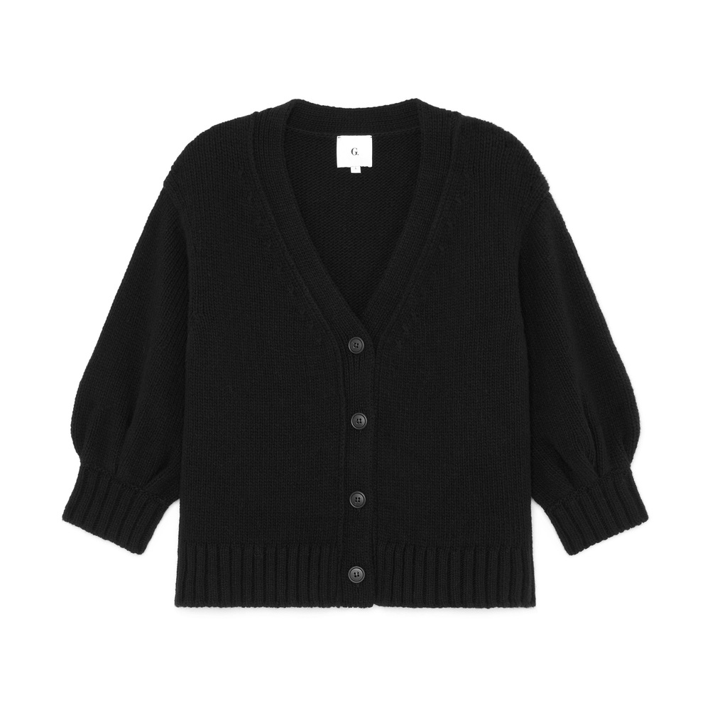 G. Label By Goop La Femme Cardigan In Black
