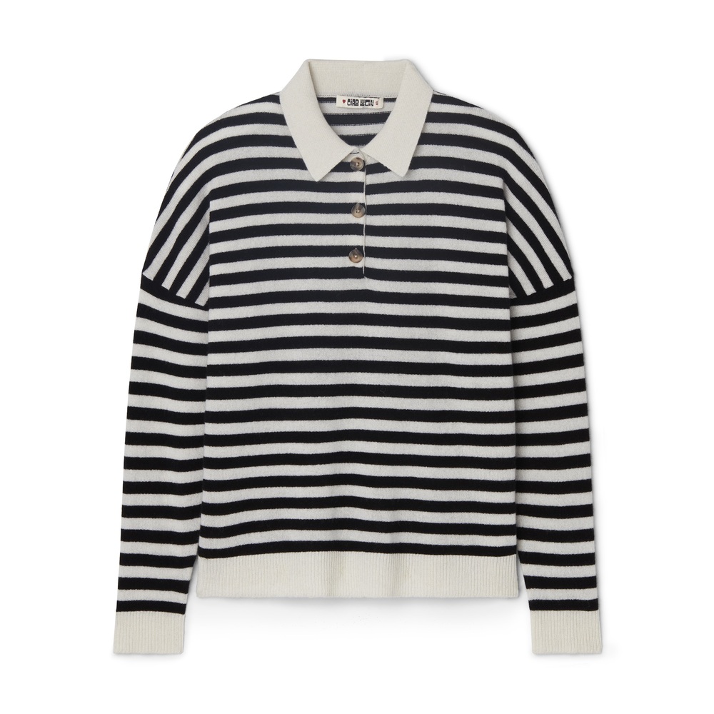 Ciao Lucia Gilma Pullover In Stripe