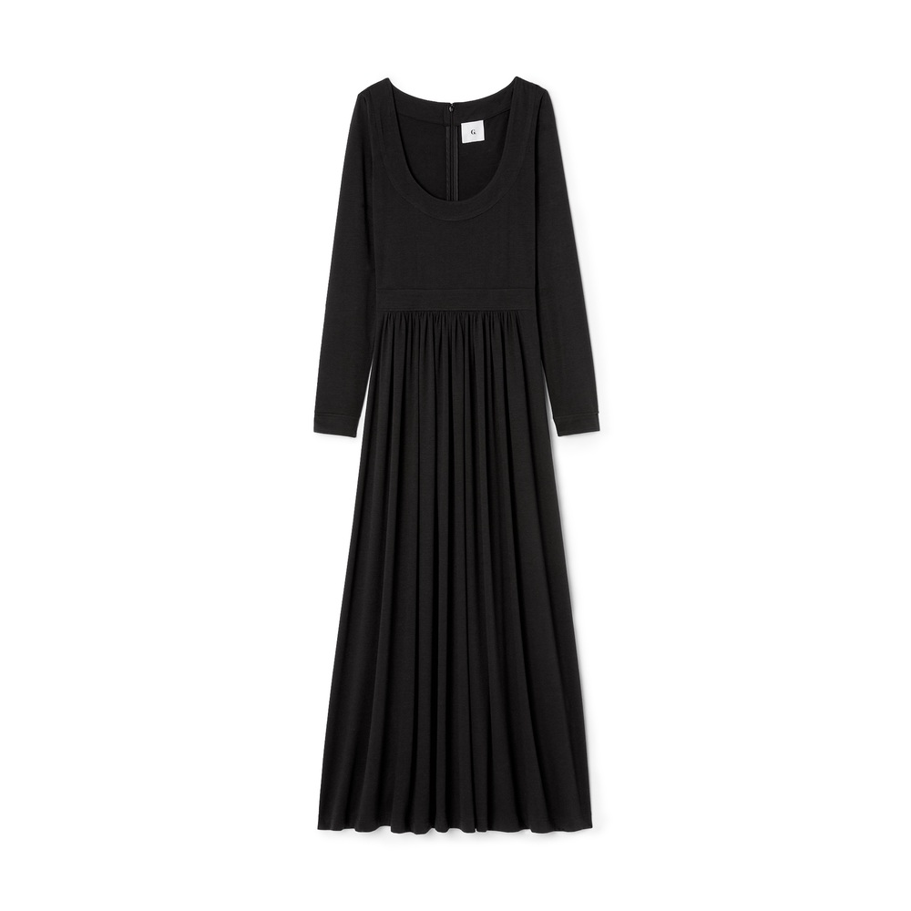 G. Label By Goop Jersey Dress In Black