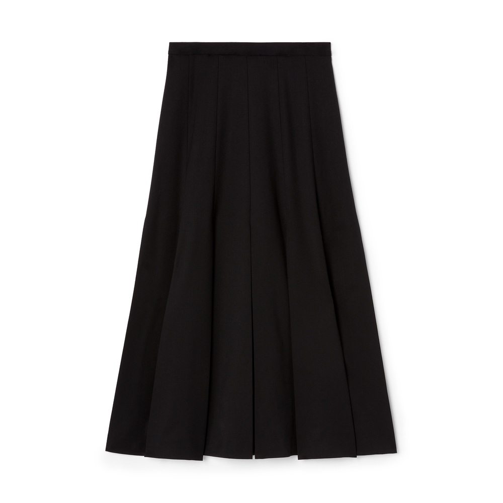 G. LABEL BY GOOP LACE-PANELED SKIRT 