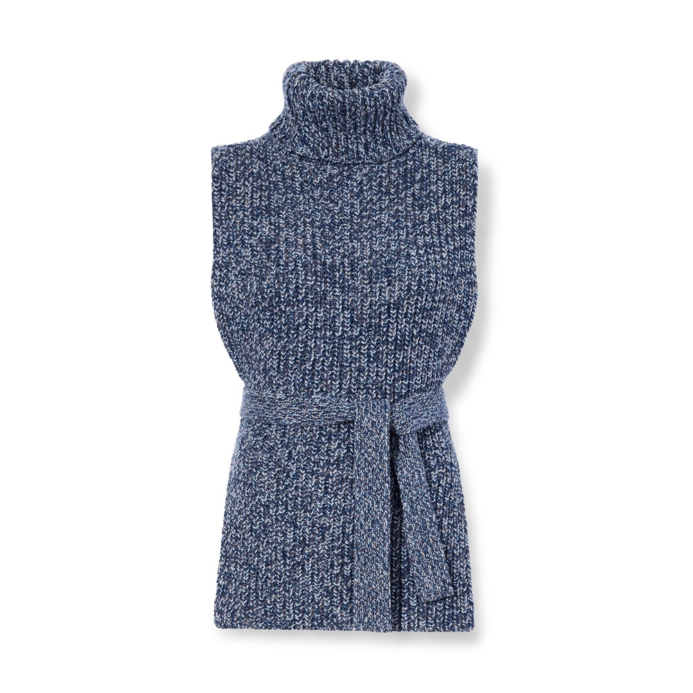 Proenza Schouler White Label Ember Vest In Ink Melange