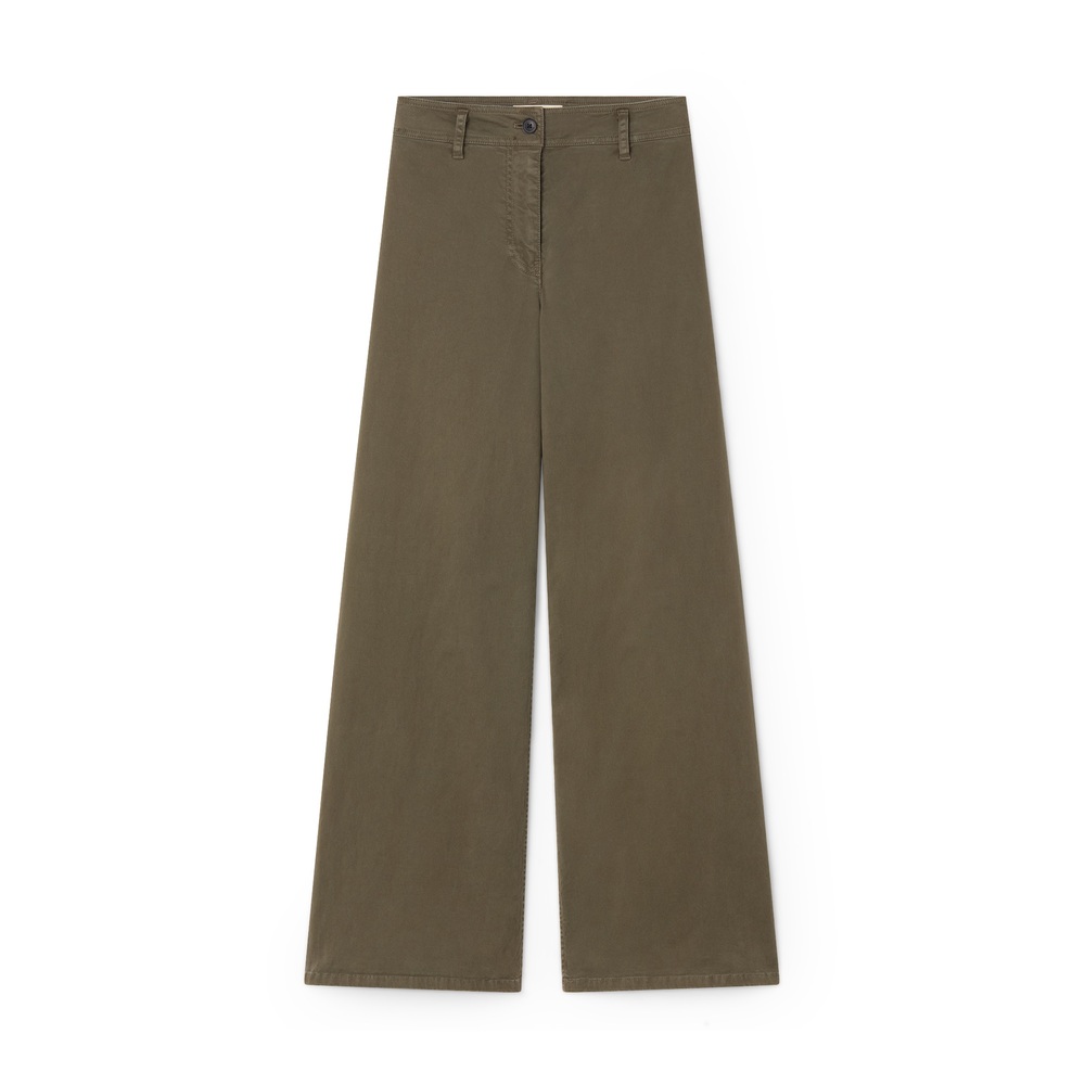 Nili Lotan Megan Pant In Loden