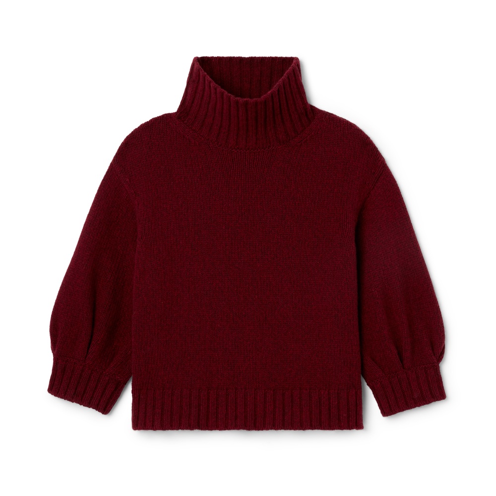 G. Label By Goop One-and-done Turtleneck In Oxblood