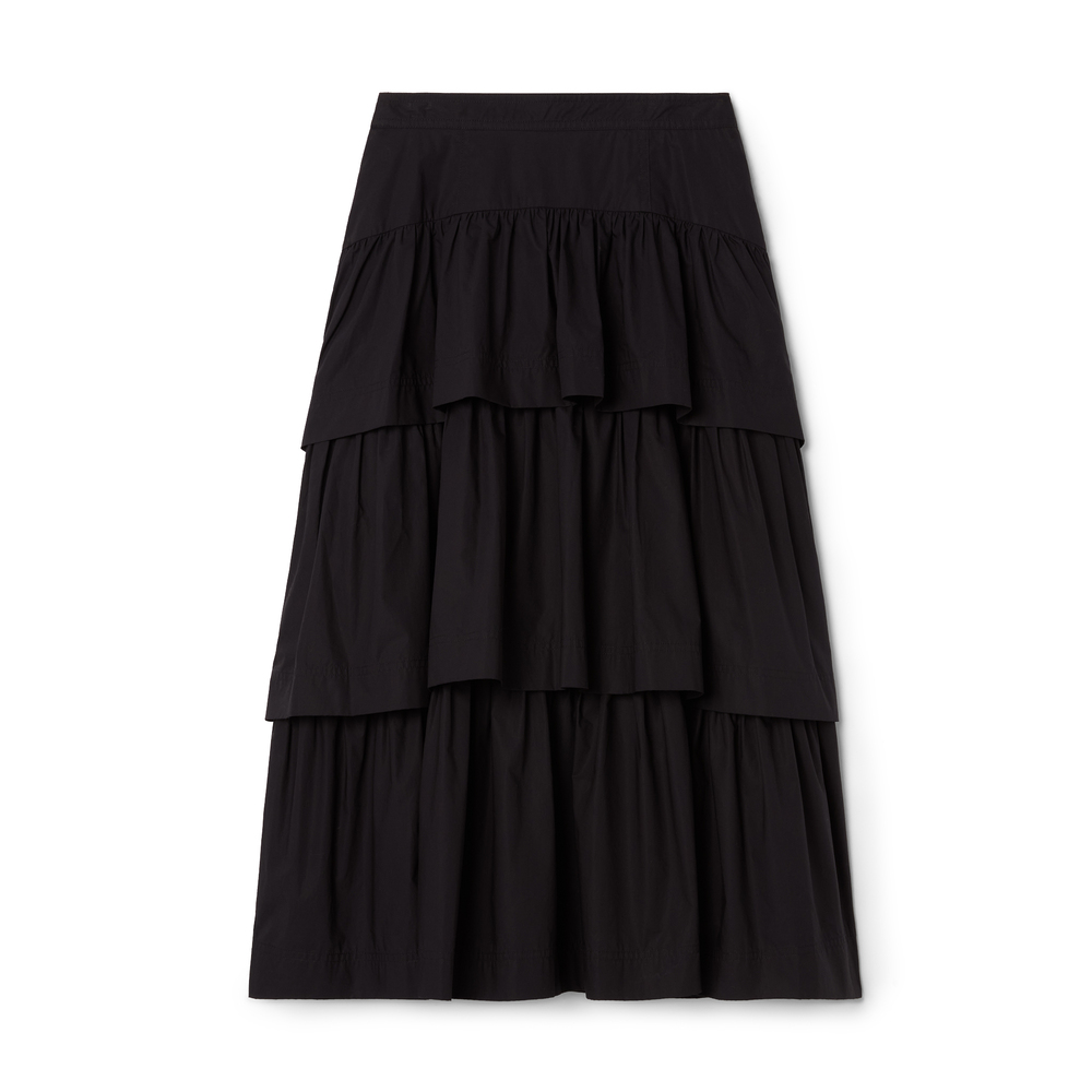 Ulla Johnson Winnie Skirt In Noir