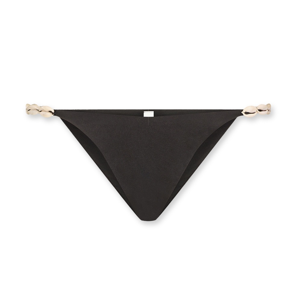 Sara Cristina Cowries Bikini Bottom In Black