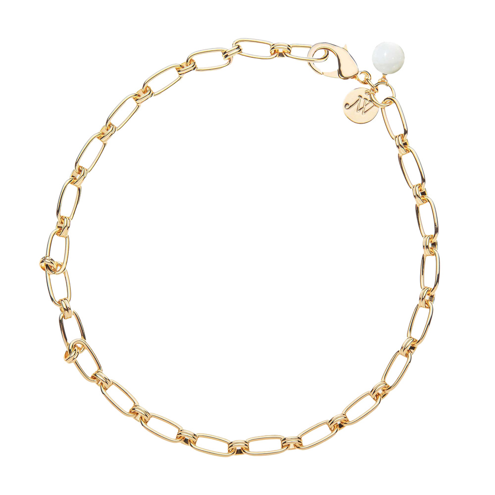 Jane Win Wheels Of Fortune Chain In Gold