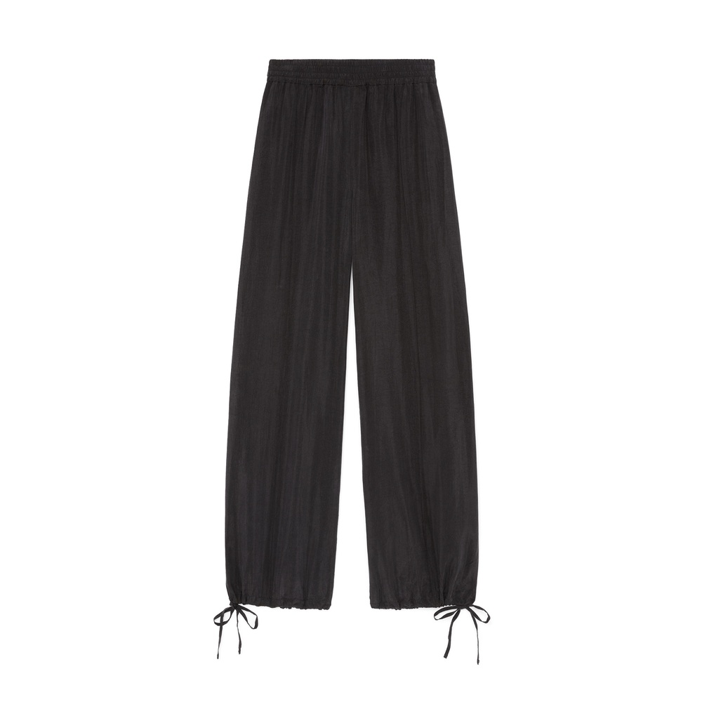 ANOTHER TOMORROW DRAWSTRING TRACK PANT 