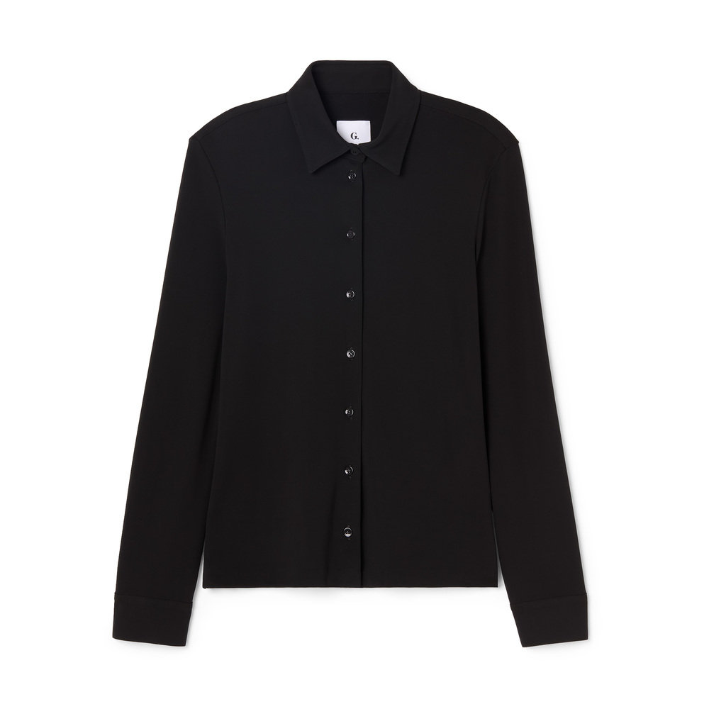 G. Label By Goop Zoe Shirt In Black