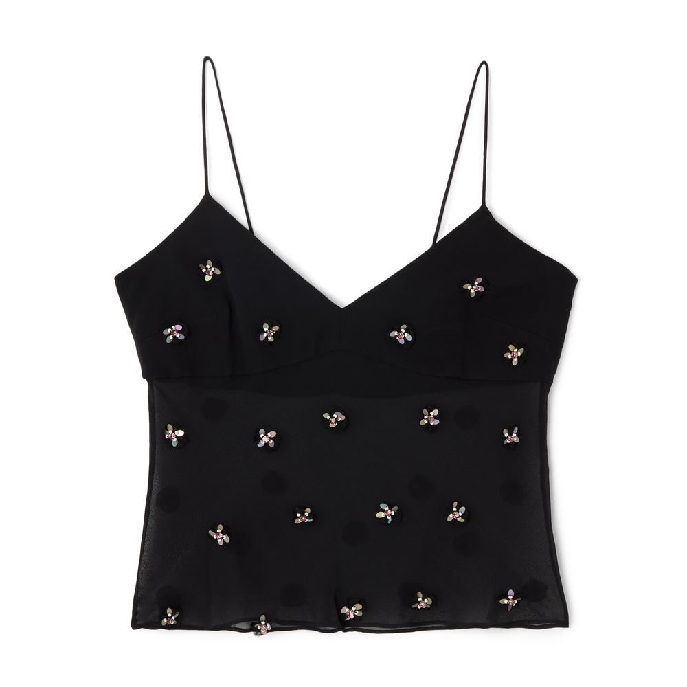 Shop Ulla Johnson Demi Blouse In Noir