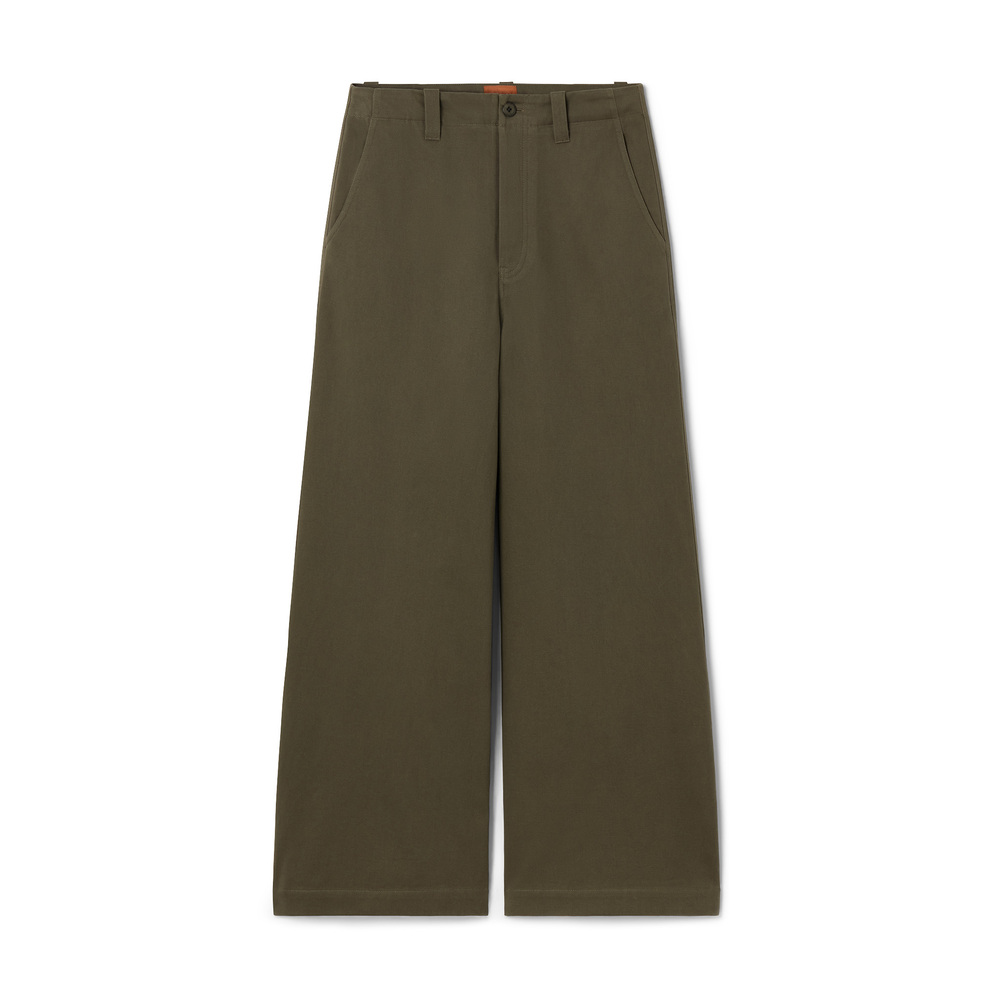 Jamie Haller The Off-duty Trouser In Olive