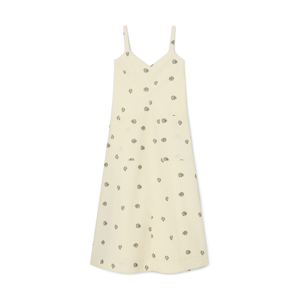 Shop Rosie Assoulin Pocktail Dress In Cream,black