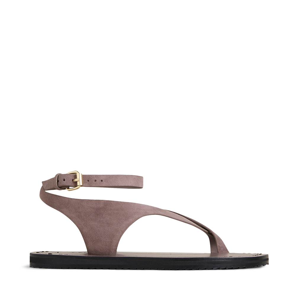 A.emery Millar Suede Sandals In Putty Suede