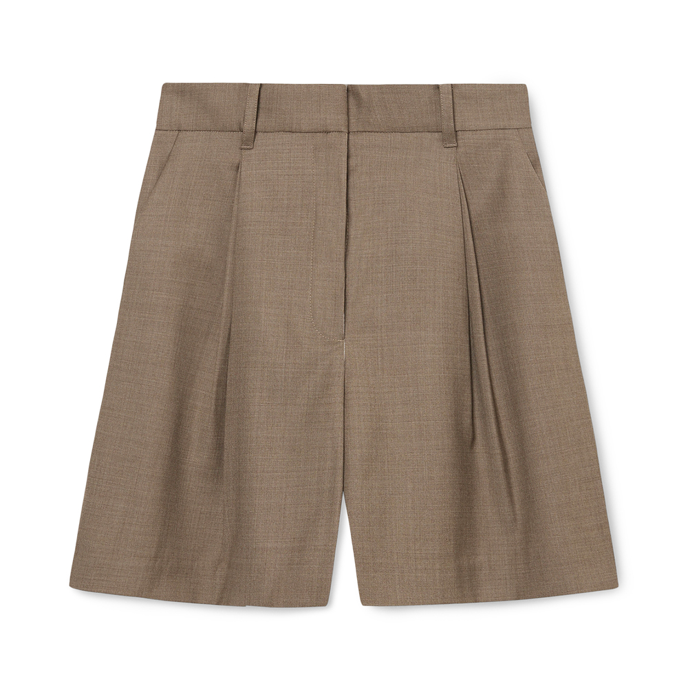 A.emery Astor Shorts In Flax Melange