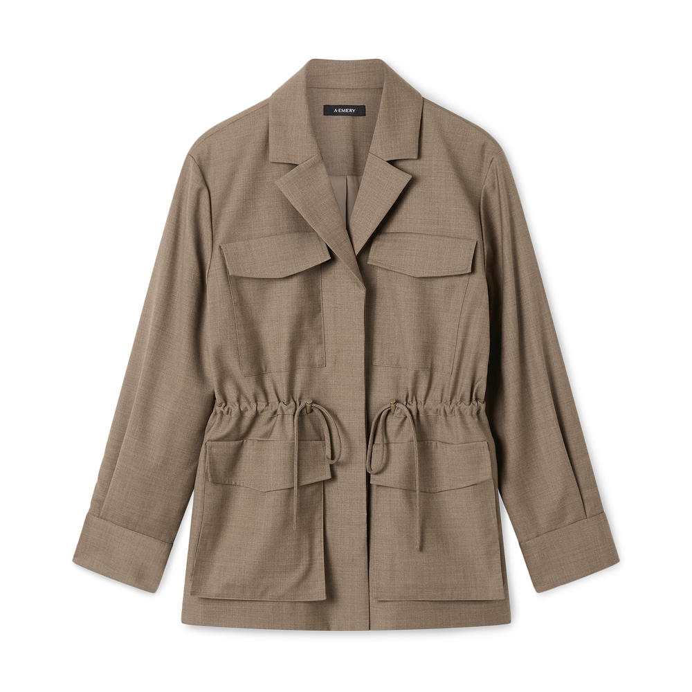 A.emery Bennett Jacket In Flax Melange