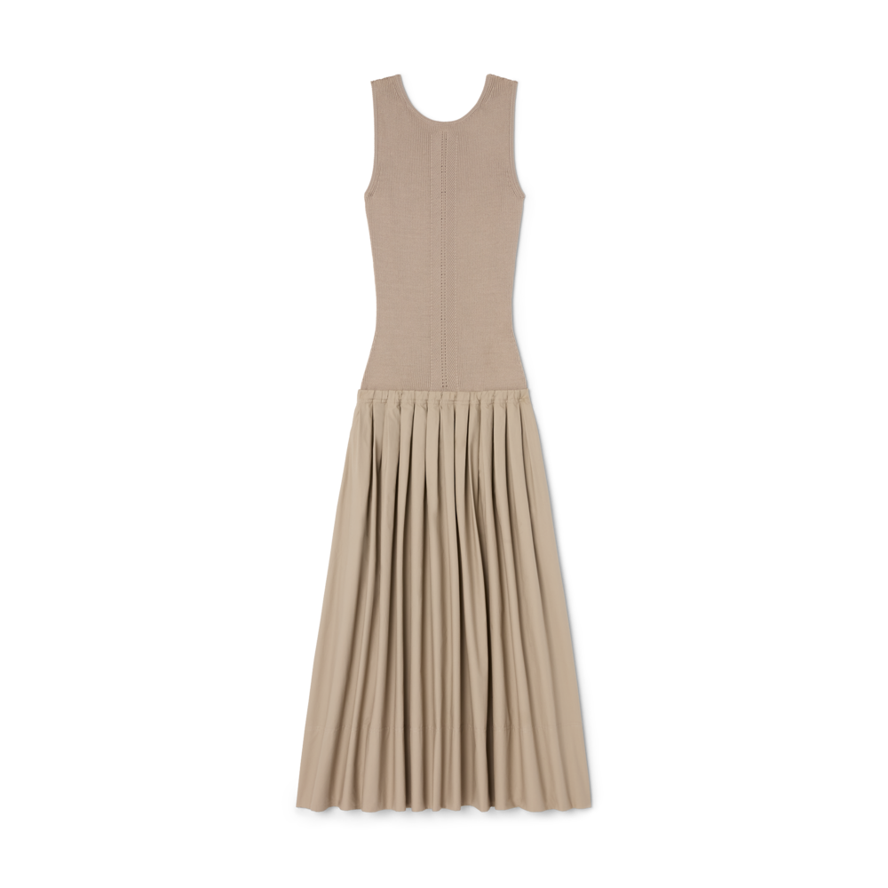 Proenza Schouler White Label Tori Knit Dress In Granite