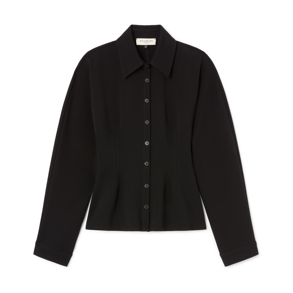 Kallmeyer Agatha Shirt Jacket In Black