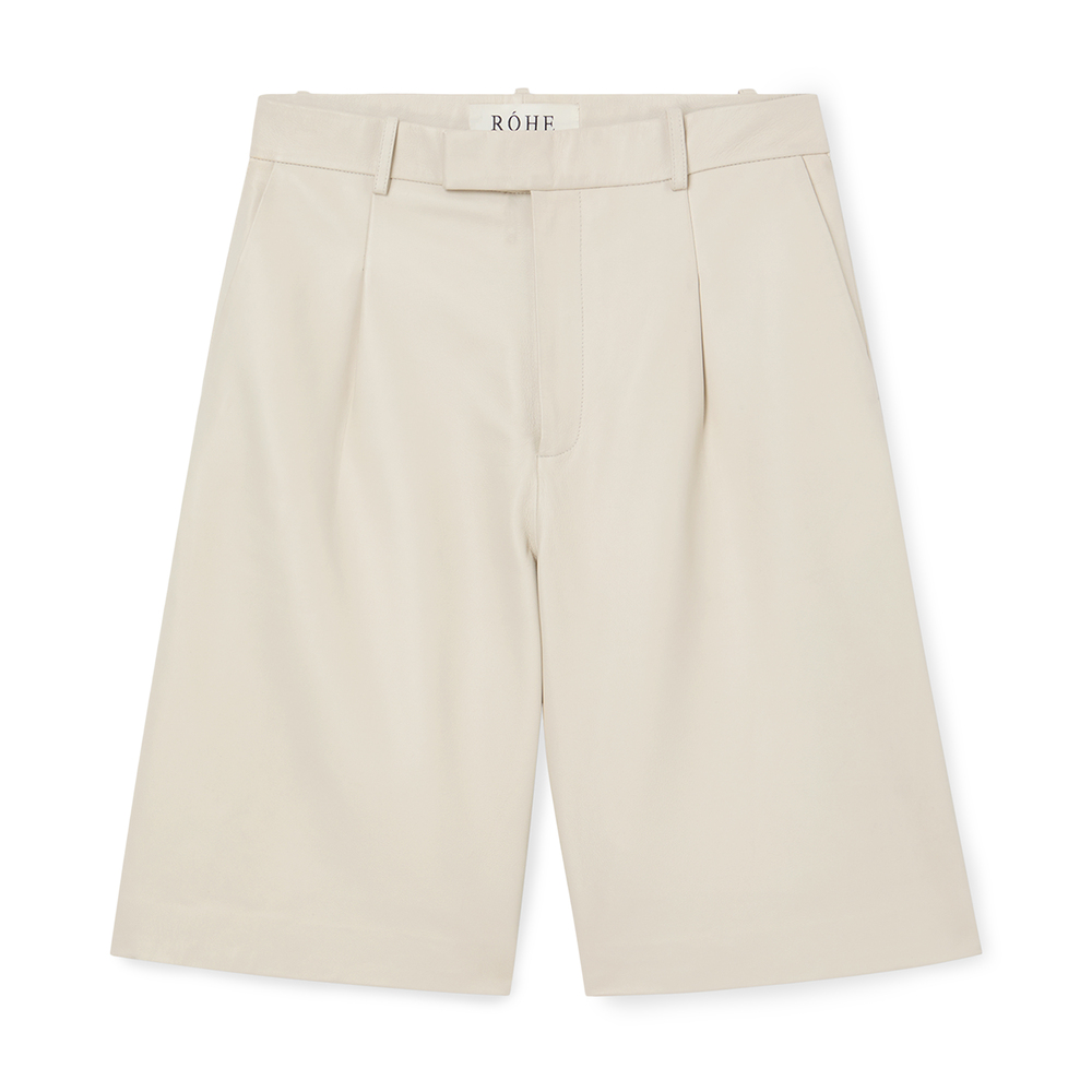 ROHE TAILORED SHORTS WITH BELT 