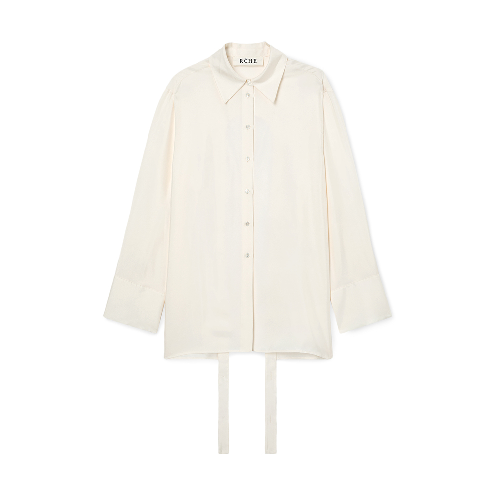 Rohe Deconstructed Silk Shirt Clothing