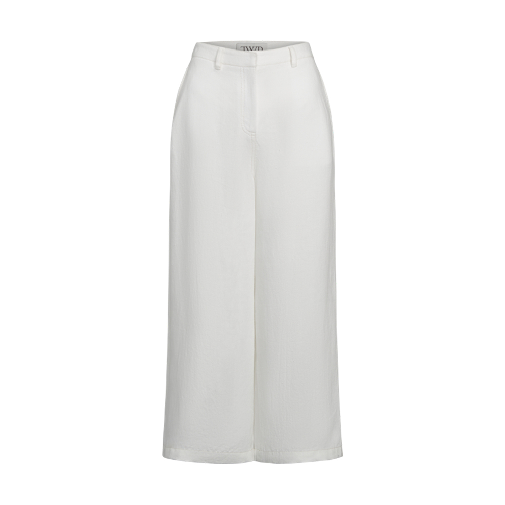 Twp Cropped Howard Pants In Neutral