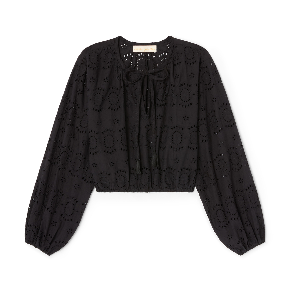 Natalie Martin Ameliia Top In Black