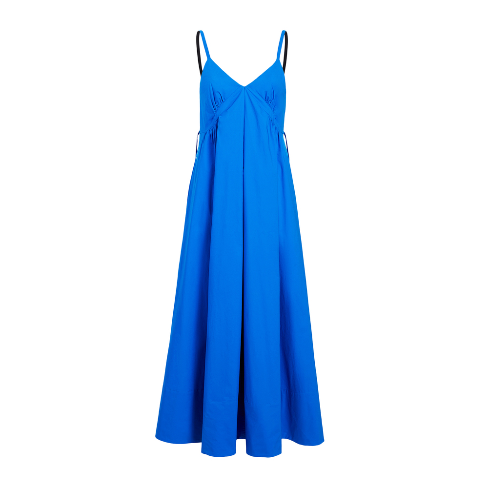 Proenza Schouler White Label Barker Dress In Blue