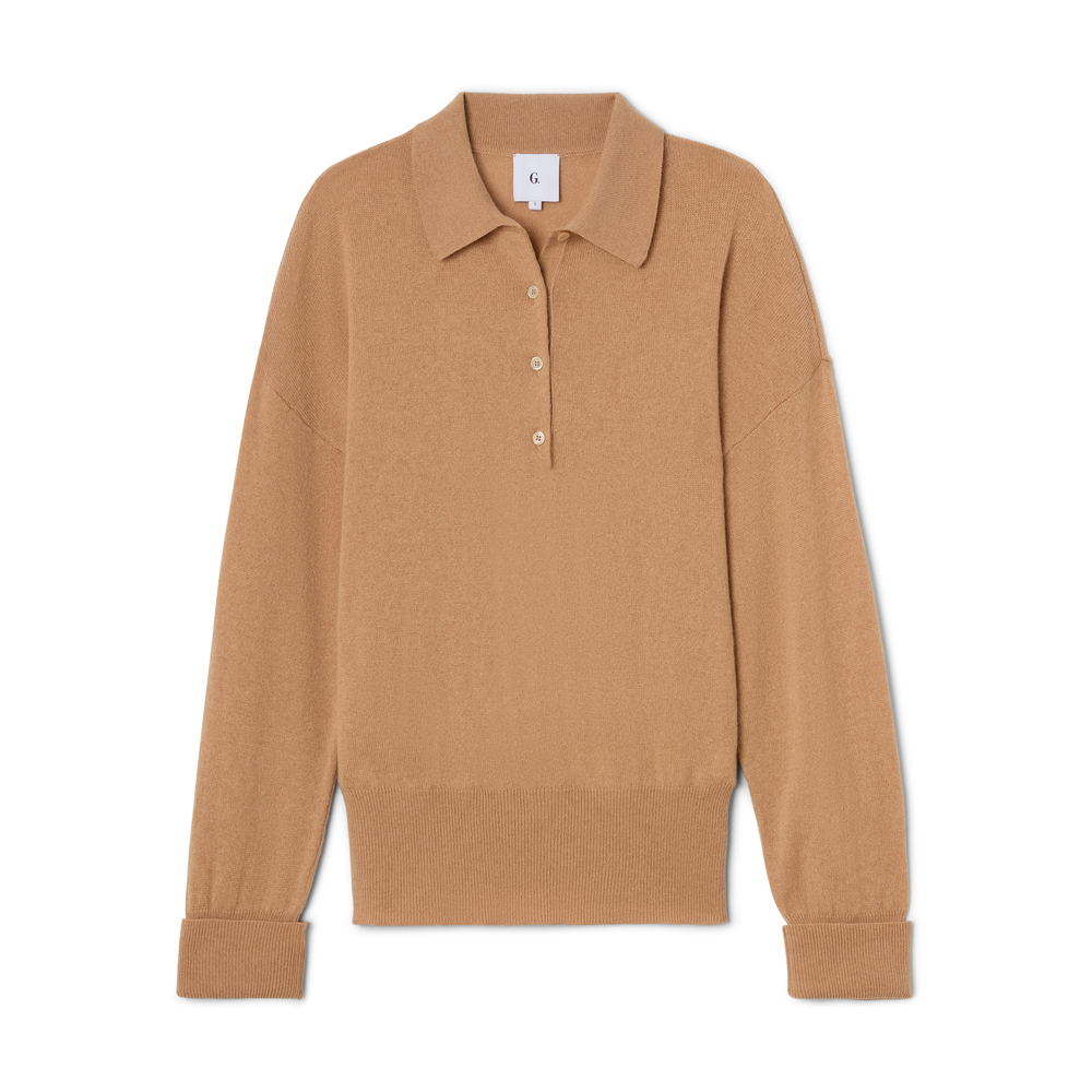 G. Label By Goop Val Cashmere Sweater In Sand